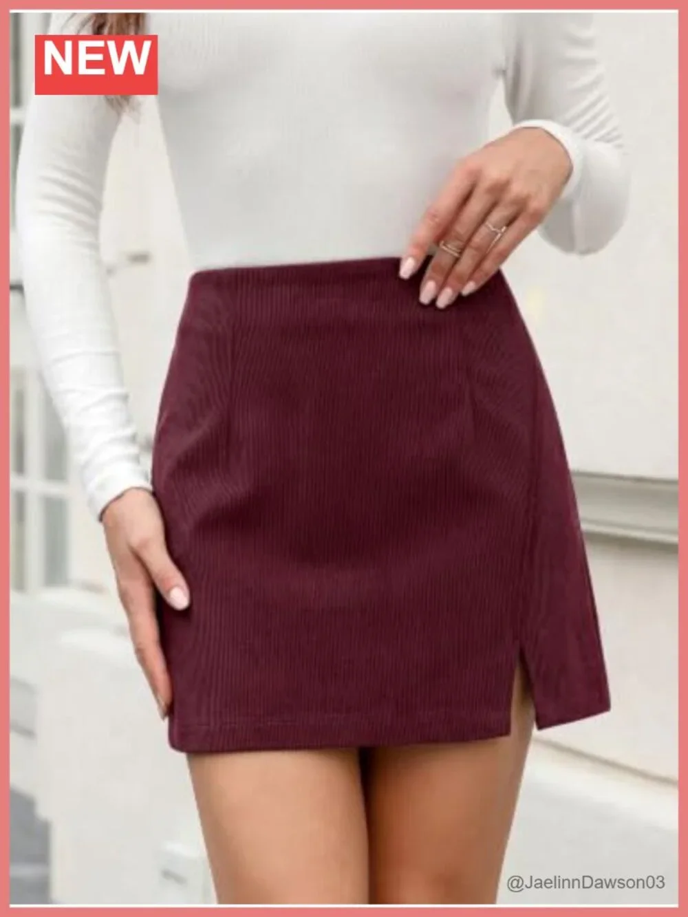 N/A corduroy mini